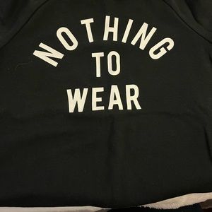 Girls Size Large(10-12) Black Sweatshirt